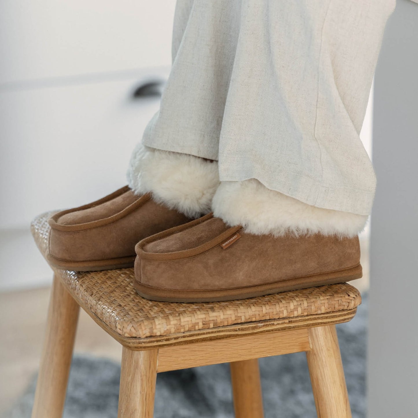 Lena hjemmesko, kvinder, chestnut