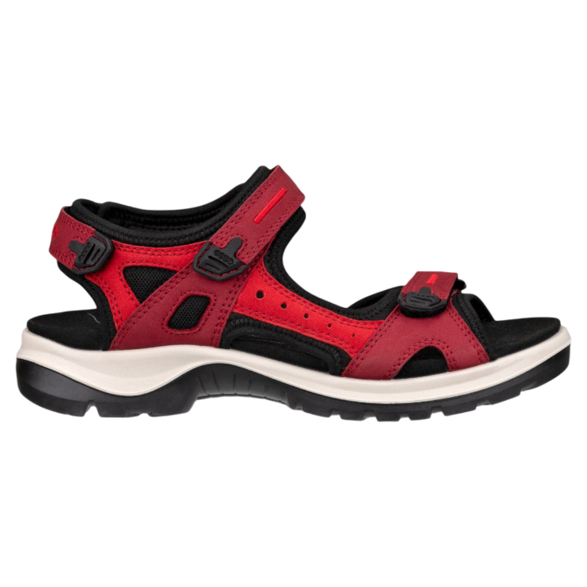 Offroad vandresandaler, kvinder, rød