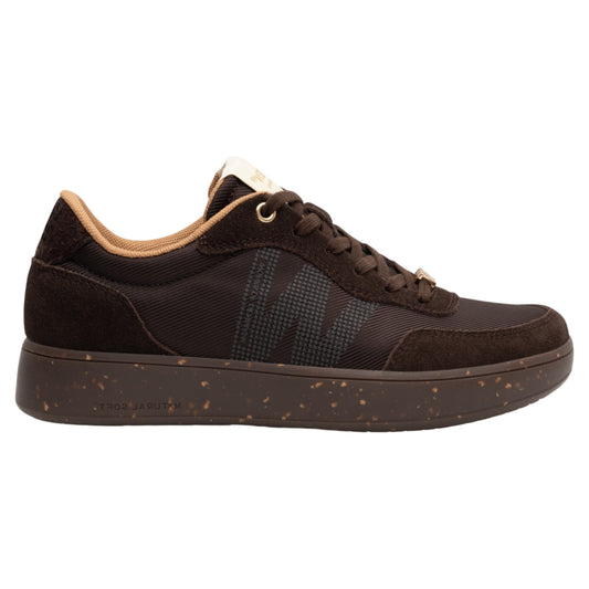 Line sneakers, kvinder, chocolate brun