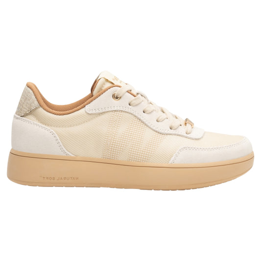Line sneakers, kvinder, ivory beige