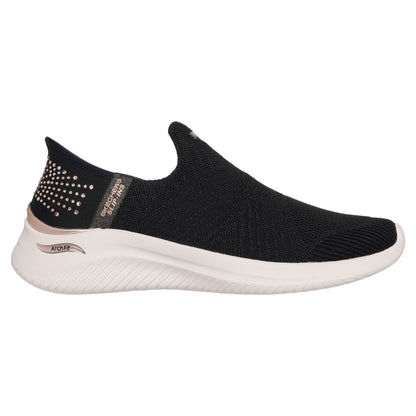 Martha Stewart: Arch Fit Ultra Flex 3.0 sneakers, kvinder, sort / rose gold