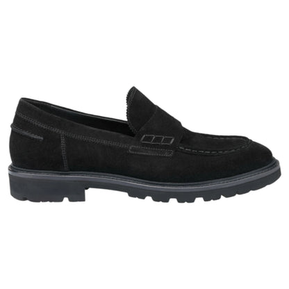 SELECT 240 loafers, herre- sort ruskind