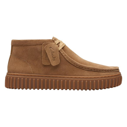 Clarks Torhill Hi - Sko til herre - Mørk sand