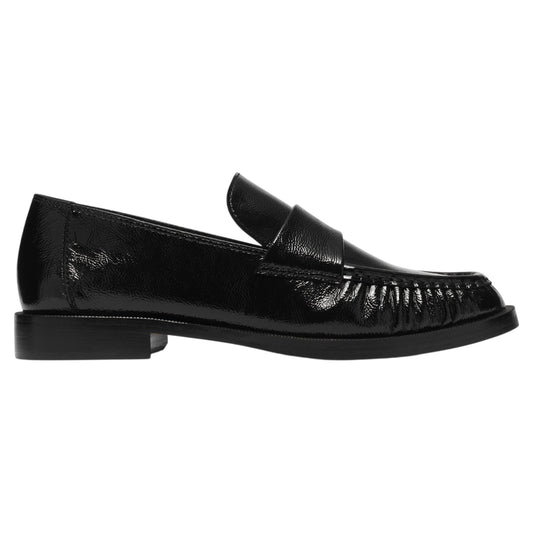 Straven2 Step loafers, kvinder, sort lak