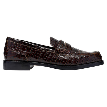 Straven2 Penny loafers, kvinder, brun