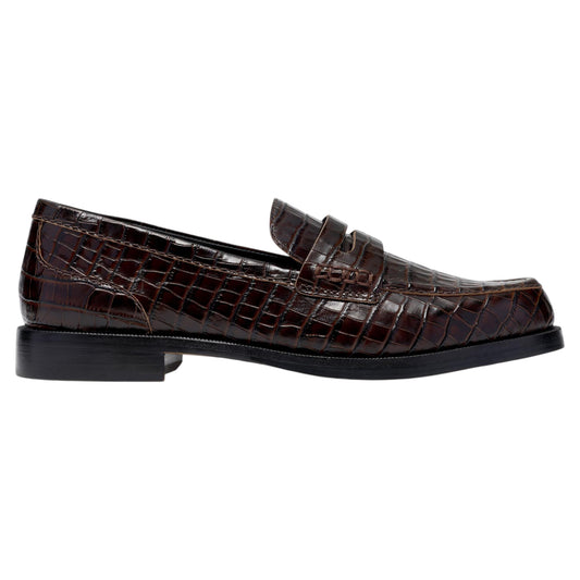 Straven2 Penny loafers, kvinder, brun