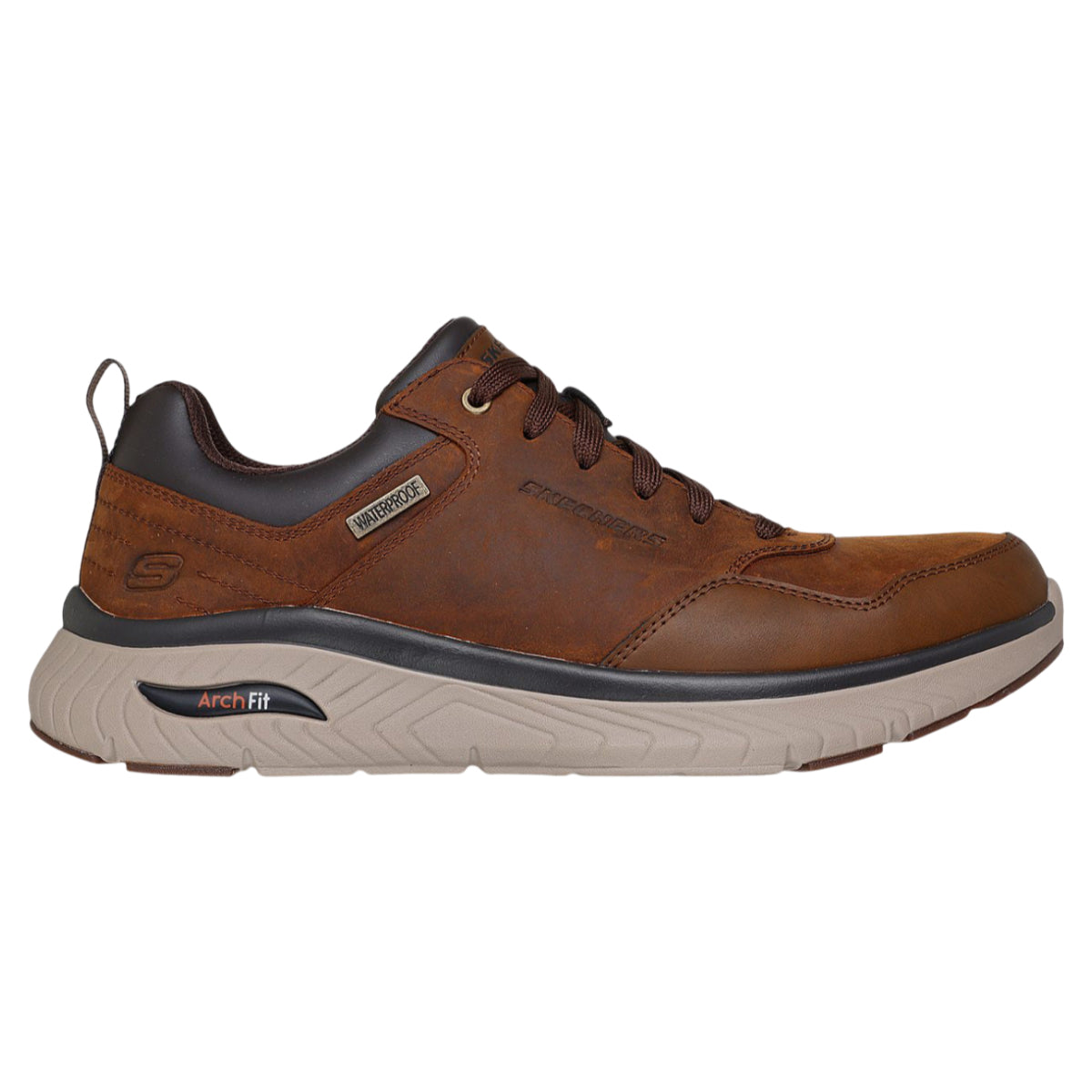 Relaxed Fit: Arch Crosser Waterproof sneakers, herre, brun