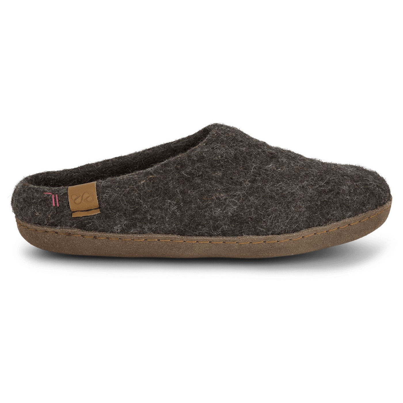WOOL MAKALU Hjemmesko, herre, brun