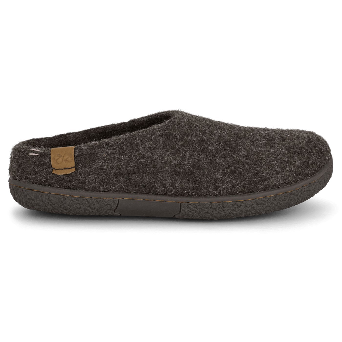 WOOL TIBET Hjemmesko, herre, brun