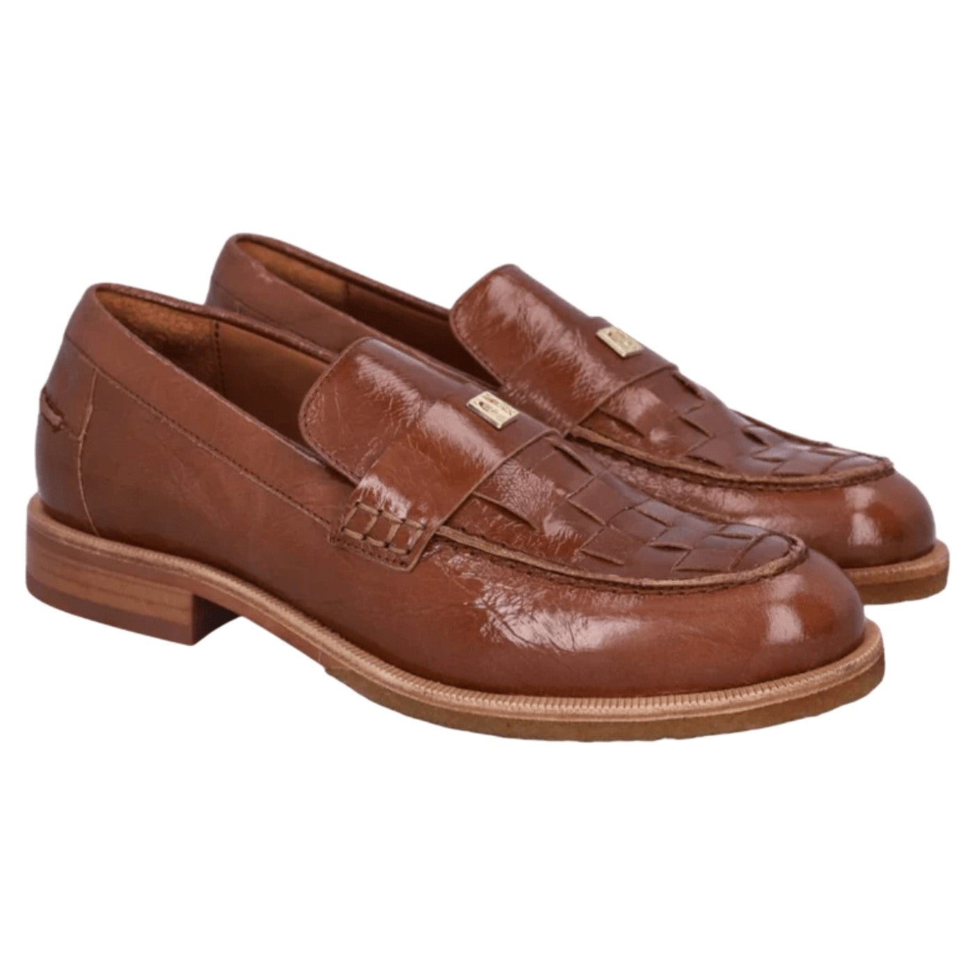 Loafers, kvinder, brun