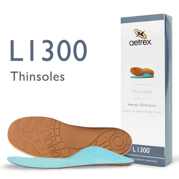 Aetrex Thinsoles Orthotics - Indlægssåle til unisex - Uden udtagelige indlægssåler
