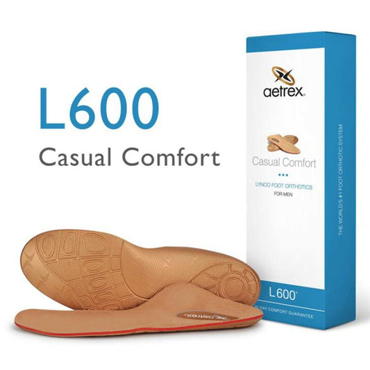 Aetrex Casual Orthotics - Indlægssåle til herre - Til hverdagssko