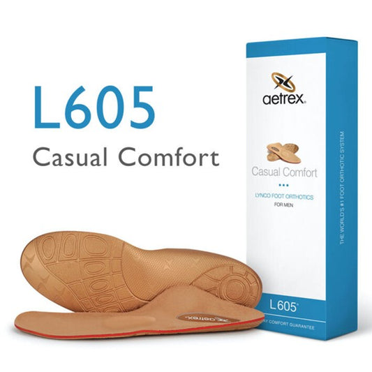Aetrex Casual Comfort Orthotics - Indlægssåle til herre - Metatarsal Support