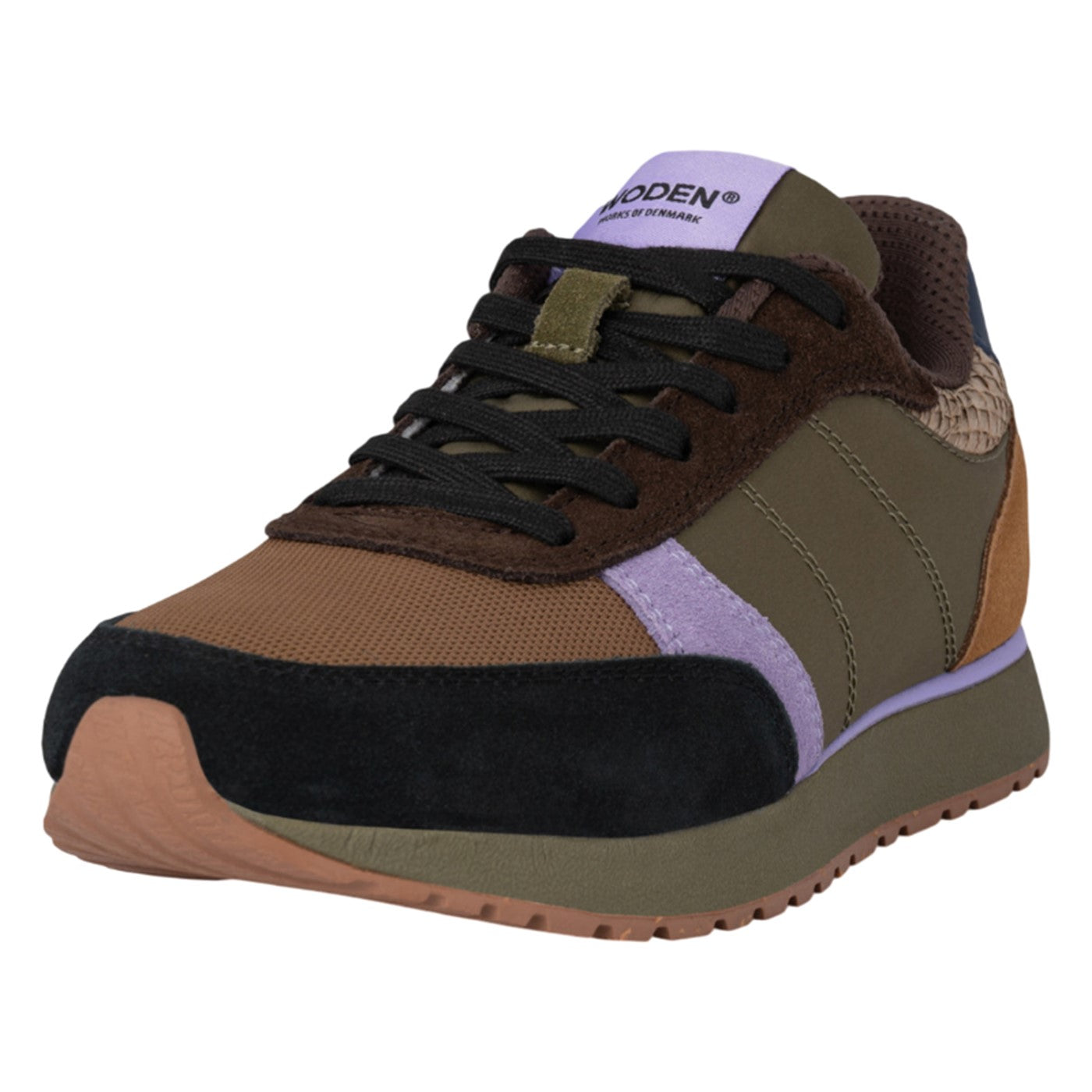 Ronja Sneakers, kvinder, mørk oliven