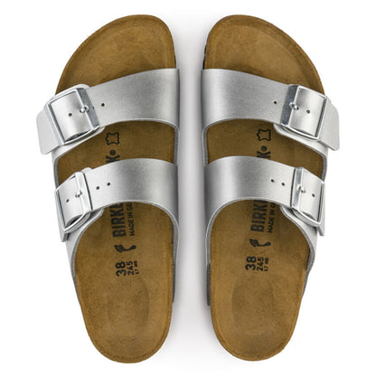 Arizona Birko-Flor Slippers, kvinder, sølv