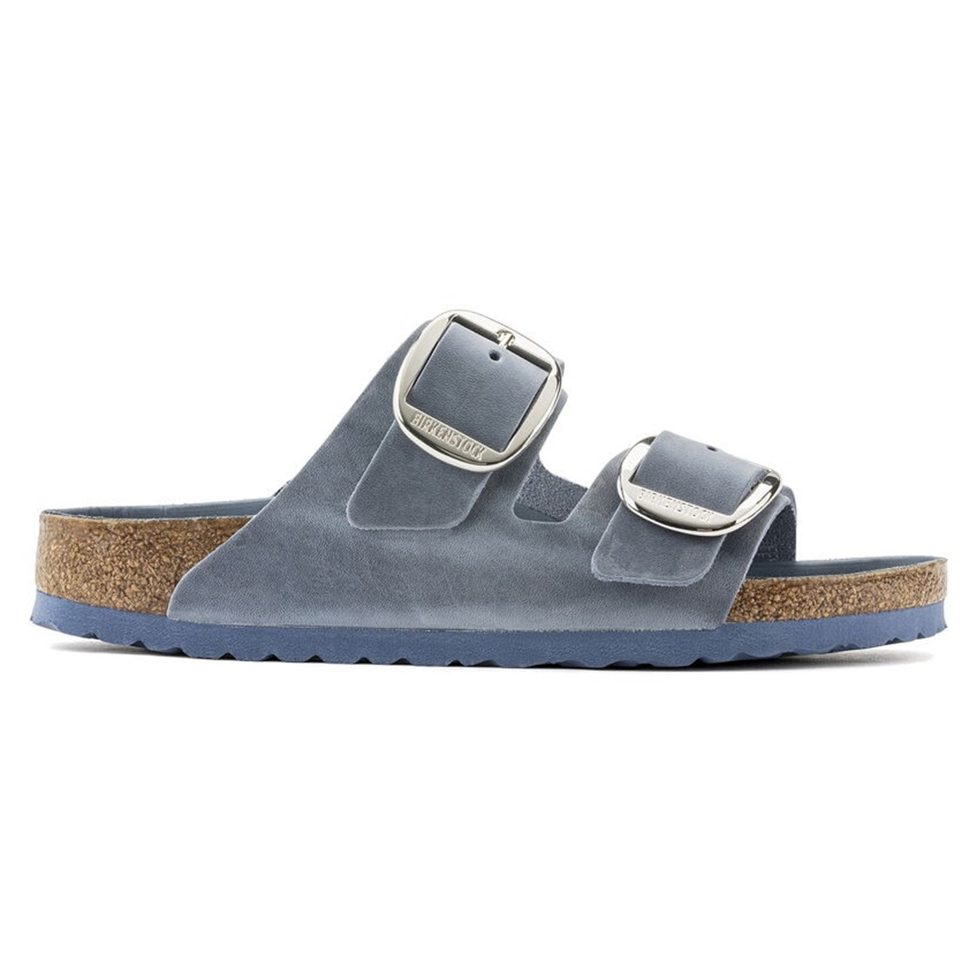 Arizona Big Buckle Slippers, kvinder, støvet blå