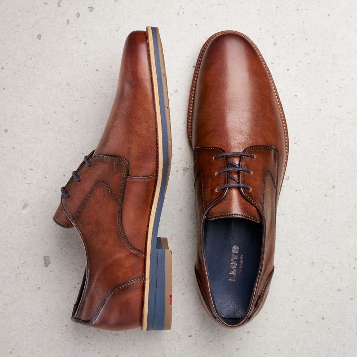 Langston Business sko, herre, brun