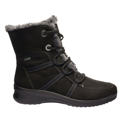 MÜNCHEN støvler med foer, kvinder, sort