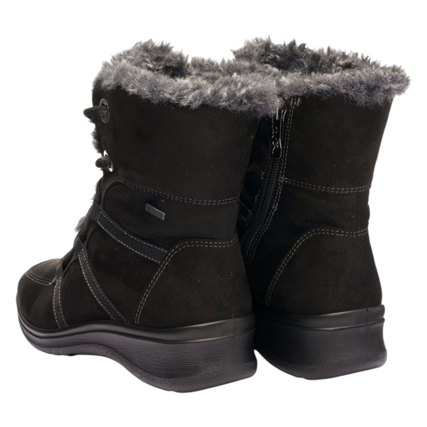 MÜNCHEN støvler med foer, kvinder, sort