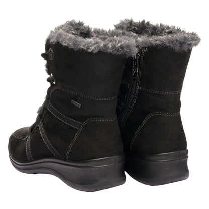 MÜNCHEN støvler med foer, kvinder, sort