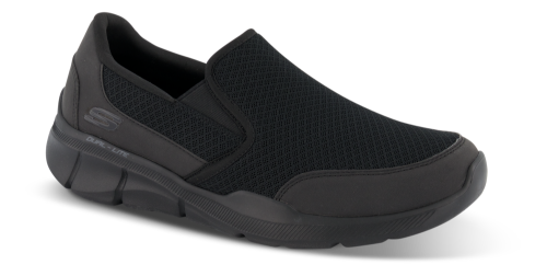 Skechers slip-in, sneakers til herre- sort
