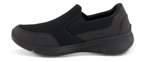 Skechers slip-in, sneakers til herre- sort