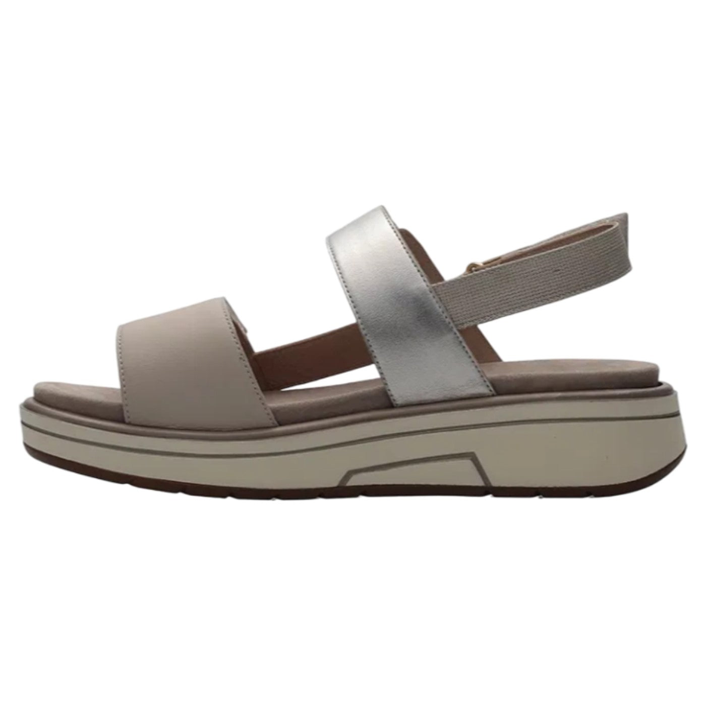 Lucca Flade sandaler, kvinder, silver
