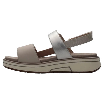 Lucca Flade sandaler, kvinder, silver