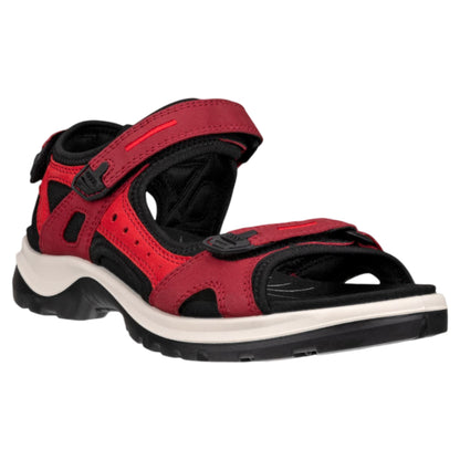 Offroad vandresandaler, kvinder, rød