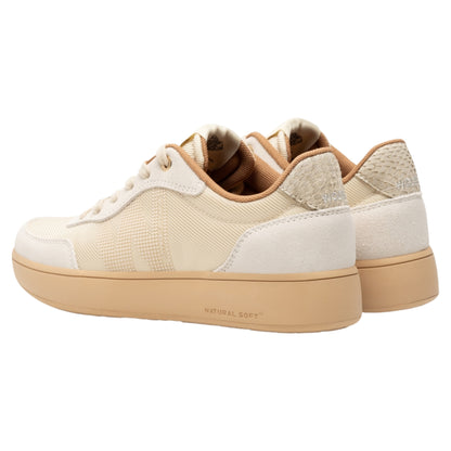 Line sneakers, kvinder, ivory beige