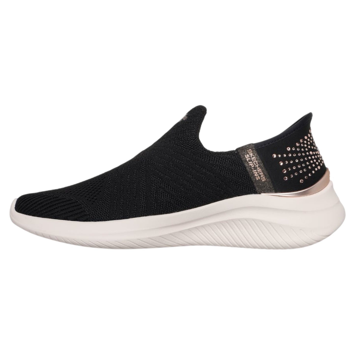 Martha Stewart: Arch Fit Ultra Flex 3.0 sneakers, kvinder, sort / rose gold