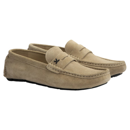 ROVER slip-ons, herre, beige