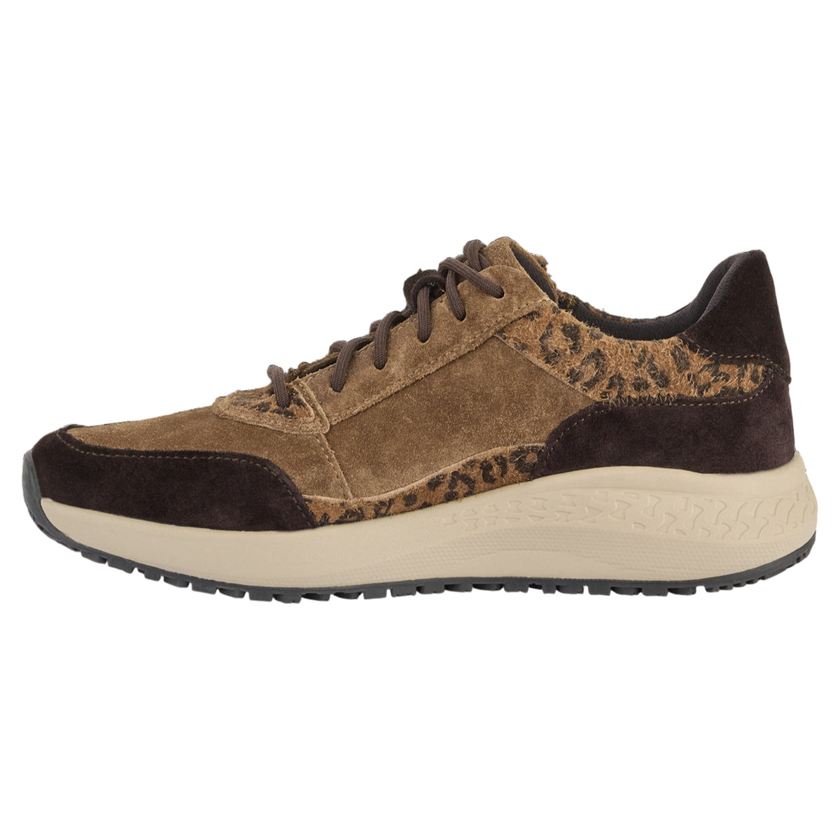 ZIGGA ZILLE sneakers, kvinder, cognac brun