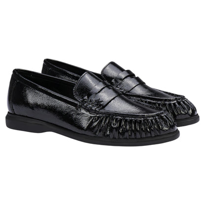 N-STRIDE 240 loafers, kvinder, sort lak