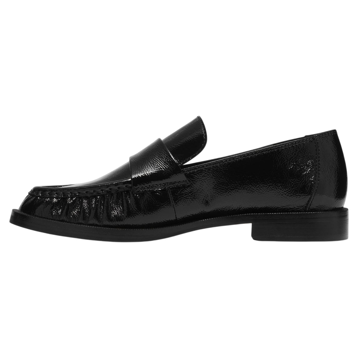 Straven2 Step loafers, kvinder, sort lak
