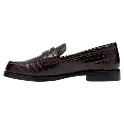 Straven2 Penny loafers, kvinder, brun