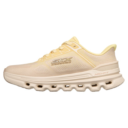 GO RUN Glide-Step Arch Fit sneakers, kvinder, natural