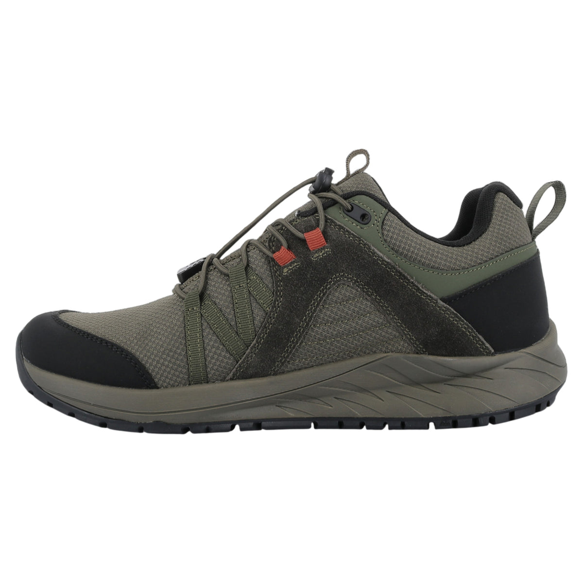 PATH PELLE sneakers, herre, oliven grøn