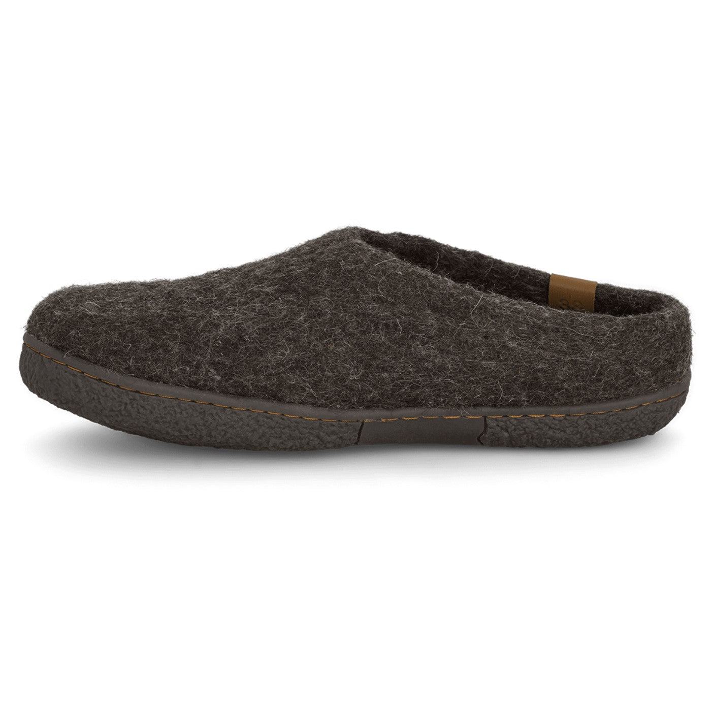 WOOL TIBET Hjemmesko, herre, brun