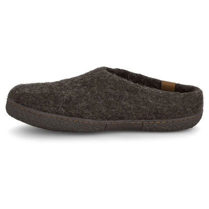 WOOL TIBET Hjemmesko, herre, brun