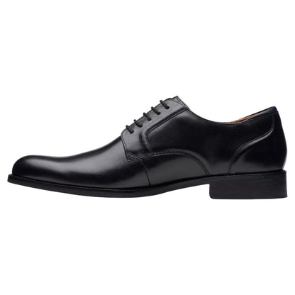 Clarks- Whiddon Pace, black leather