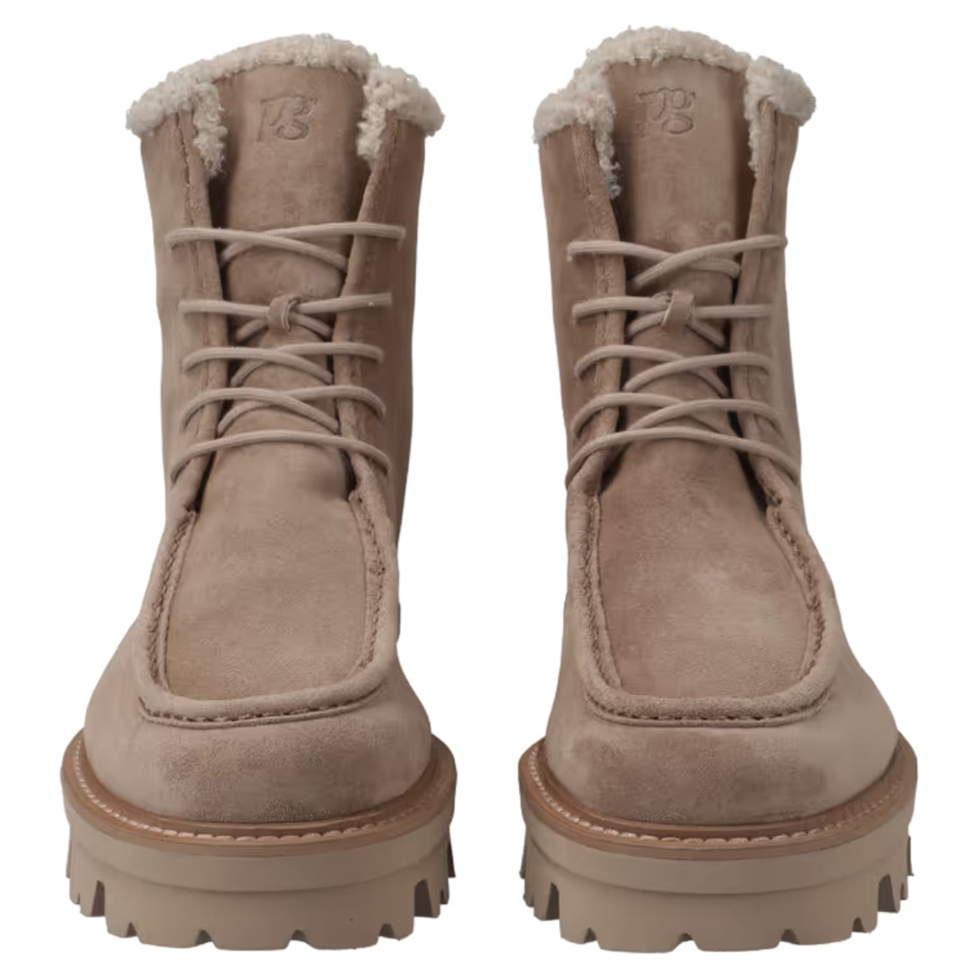 Støvler med foer, kvinder, almond beige