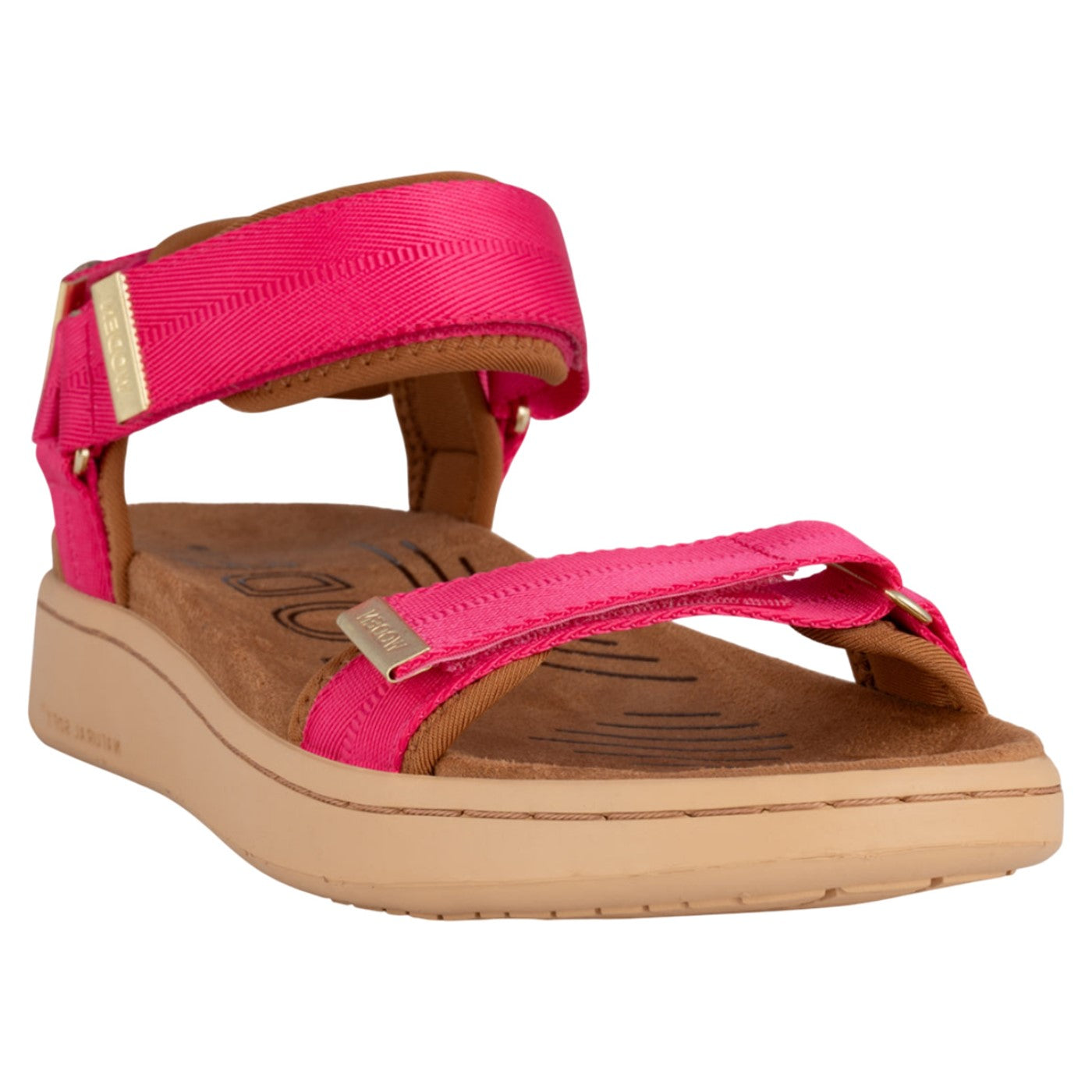 Line Flade sandaler, kvinder, pitaya