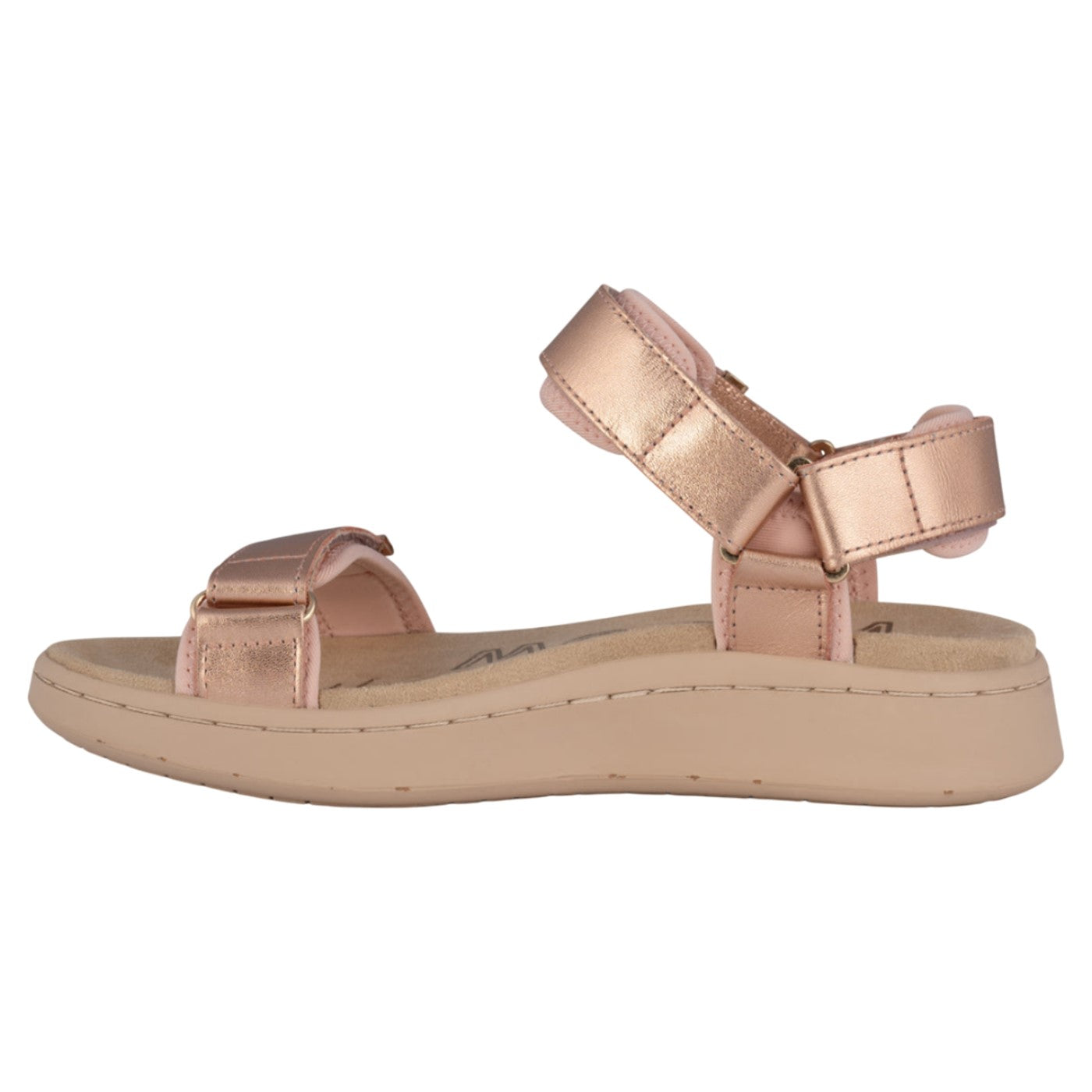 Line Flade sandaler, kvinder, rose