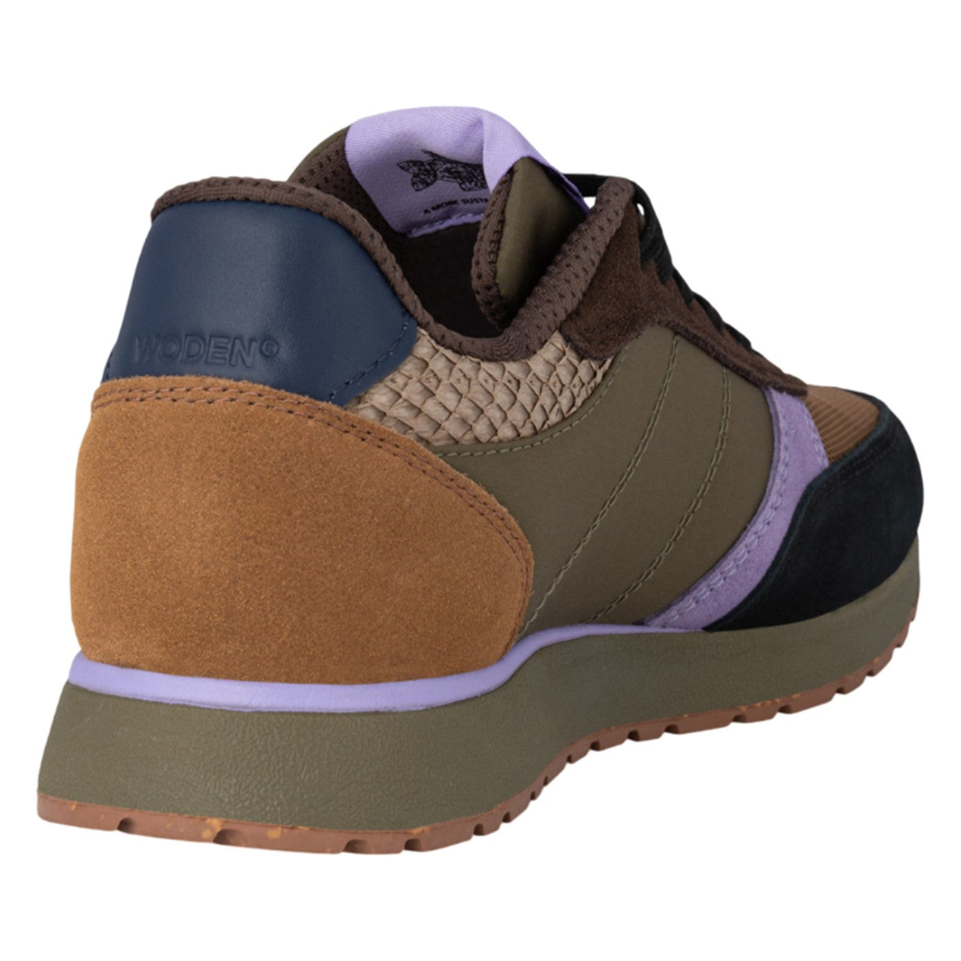 Ronja Sneakers, kvinder, mørk oliven