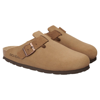 Alba Clog slip-ons, kvinder, camel