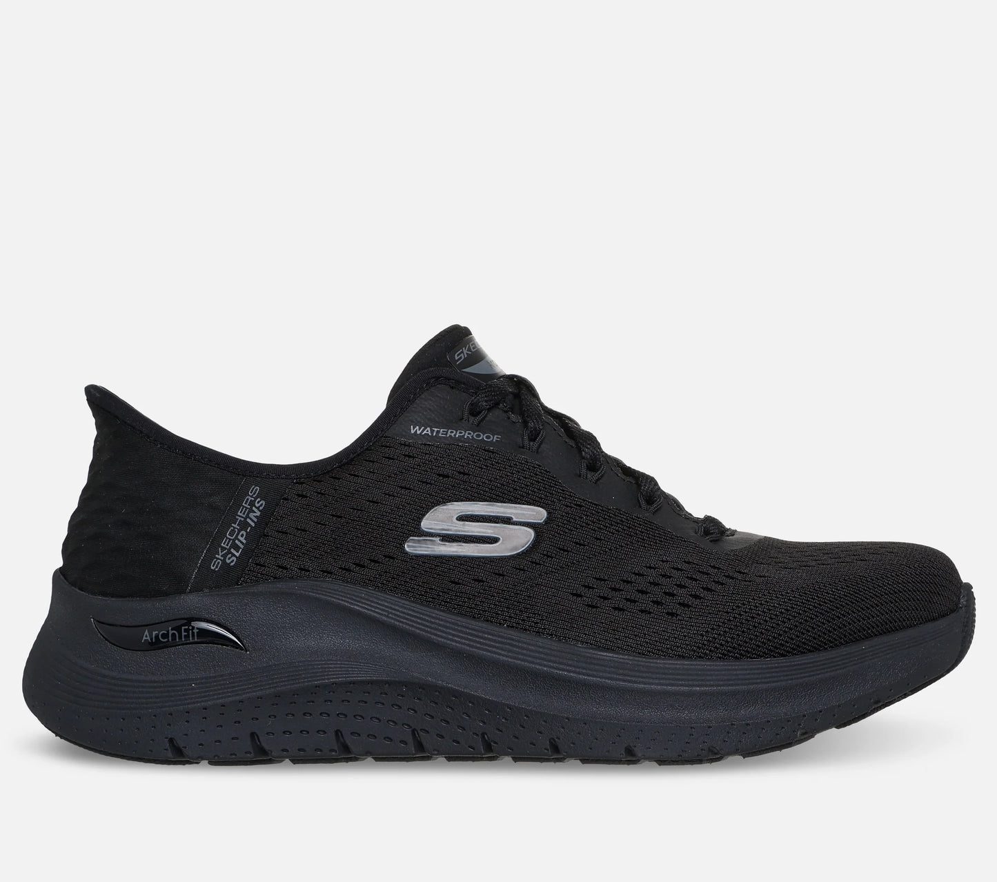 Slip-ins: Arch Fit 2.0 - Waterproof, sneakers til kvinder - Black