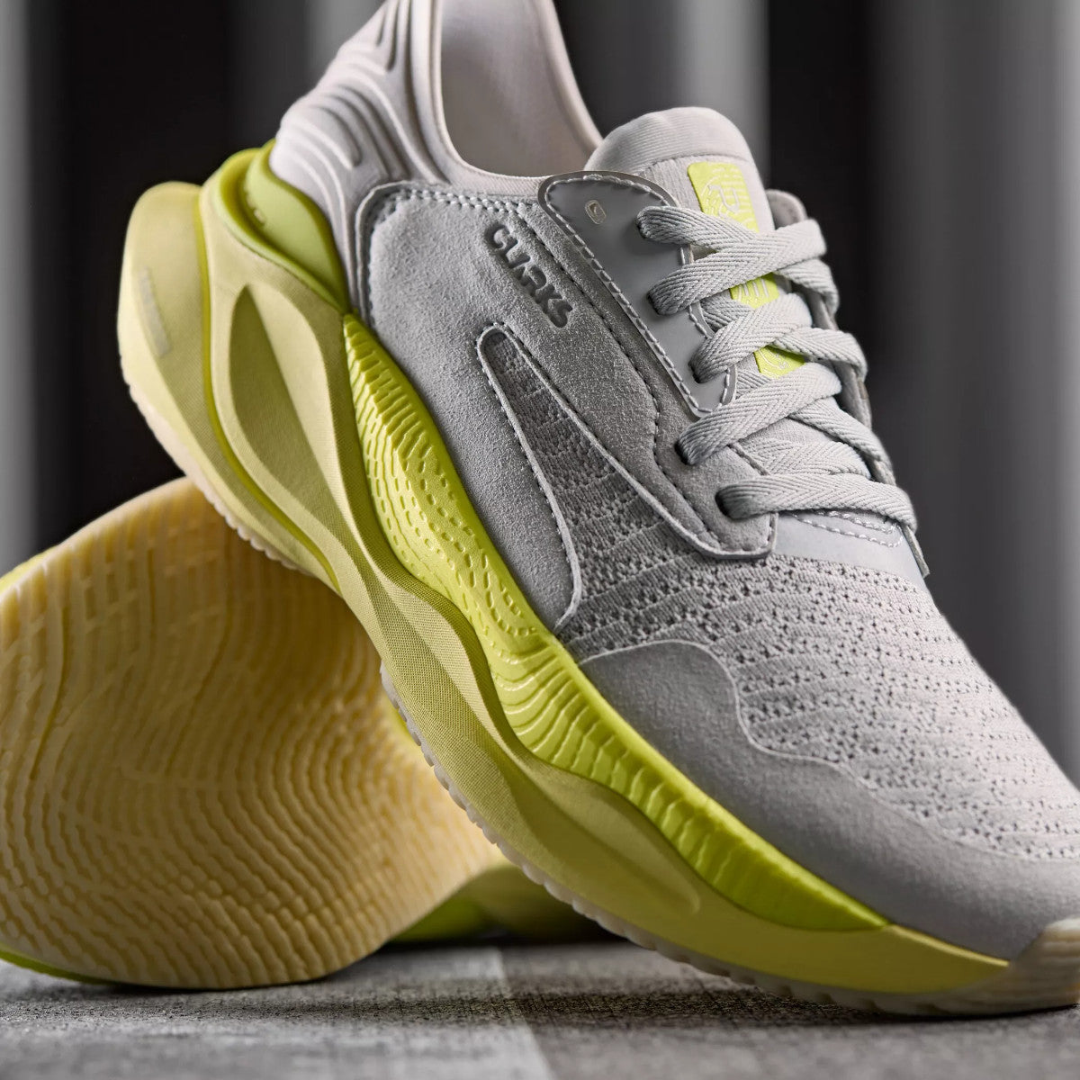 Pace Sneakers, herre, lime combi