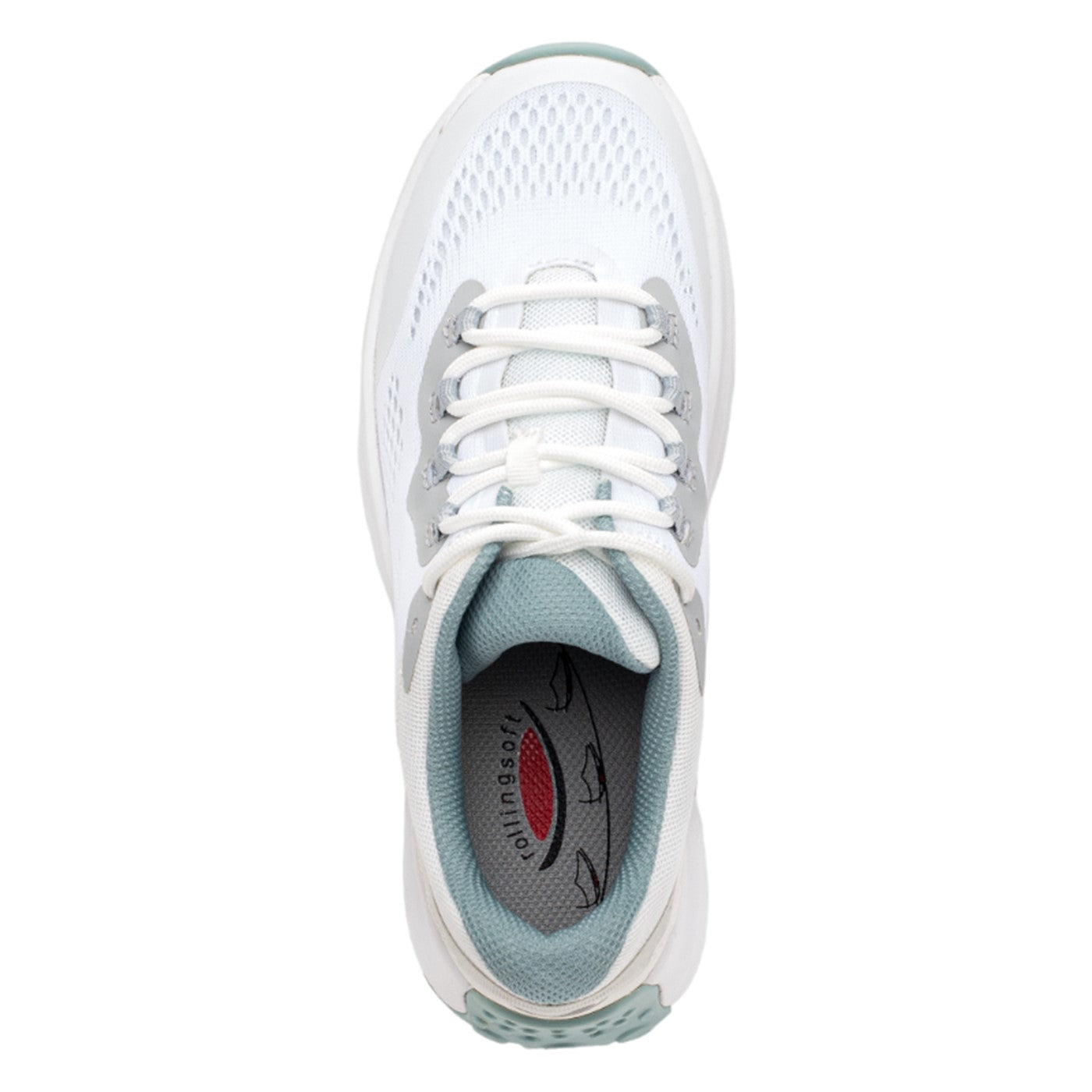 Sneakers, kvinder, hvid  / mint