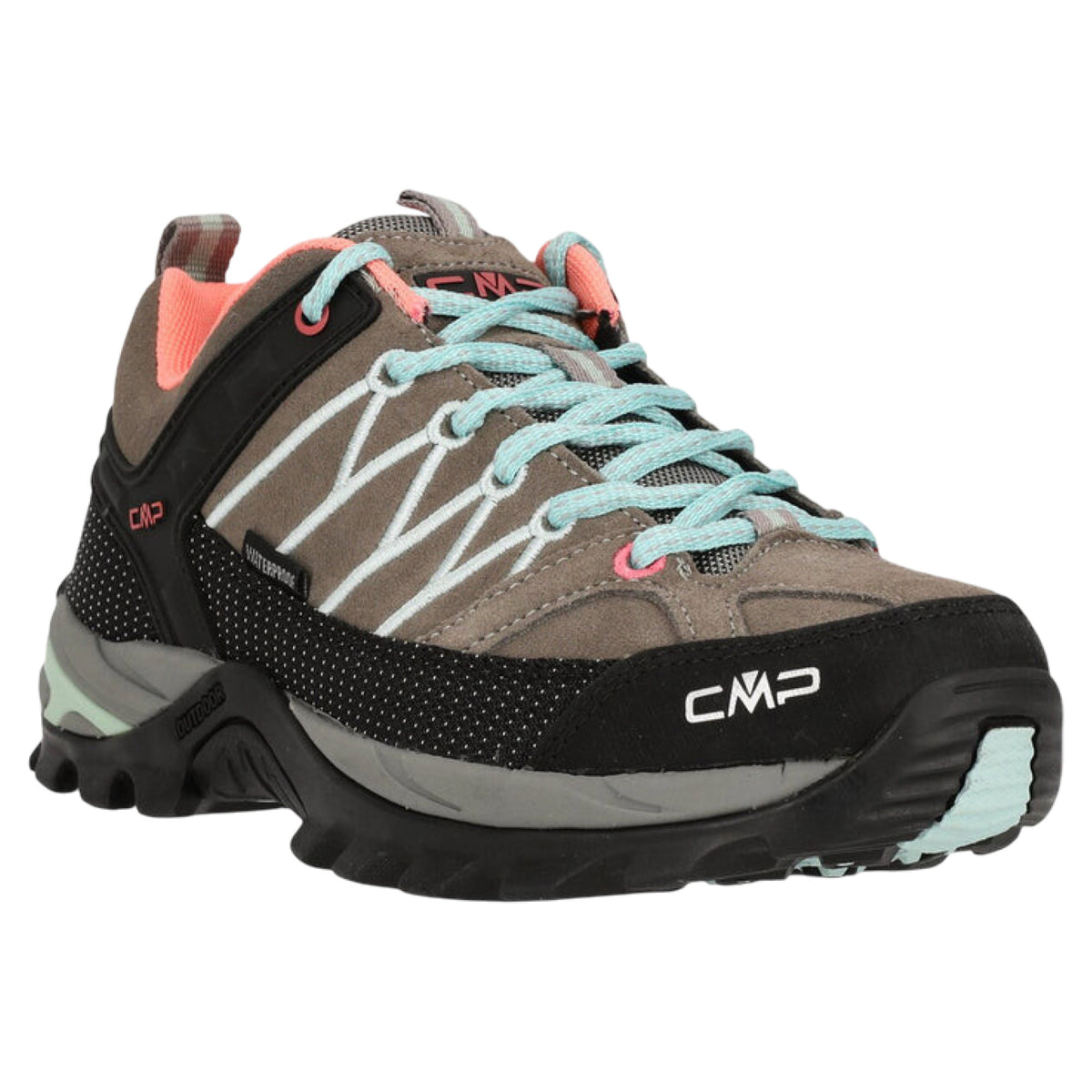RIGEL LOW sneakers, kvinder, deserto / jade